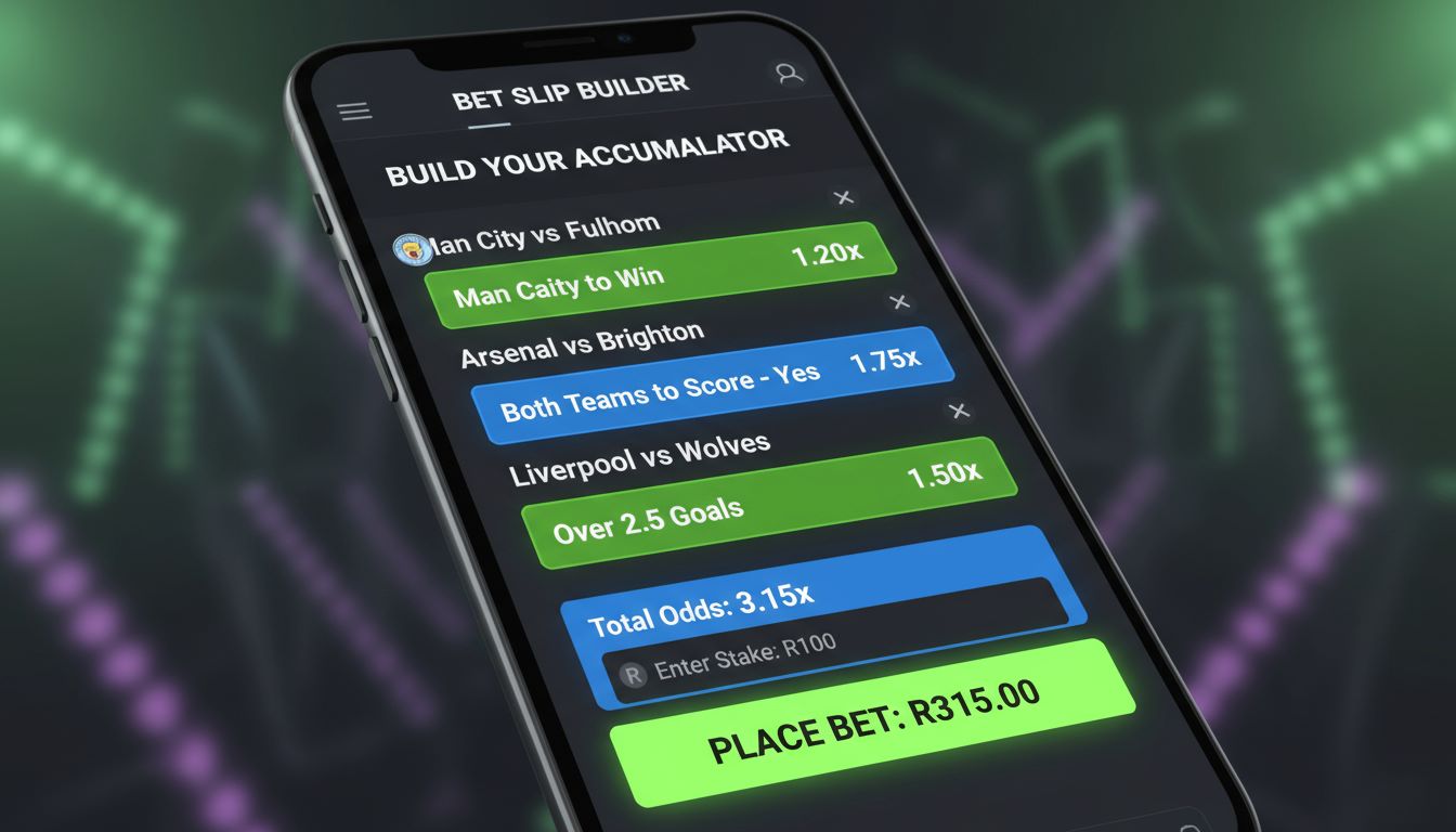 How to calculate accumulator bet payouts in SA
